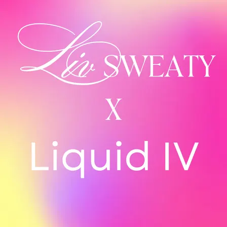 Liv Sweaty x Liquid IV Run