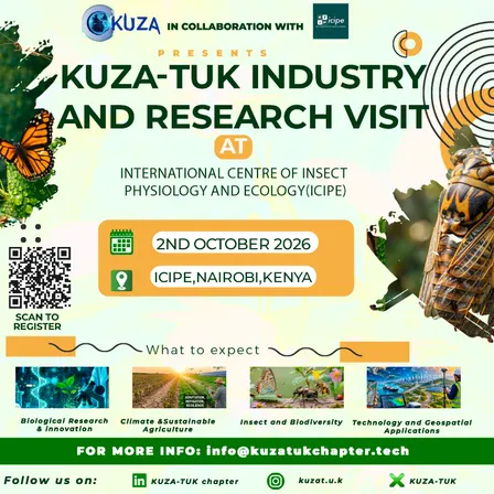 KUZA-TUK Chapter ICIPE visit