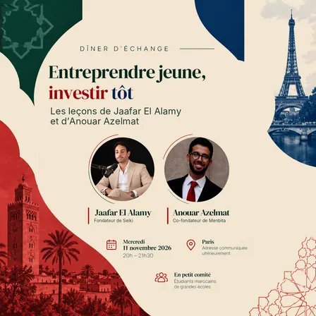 MAJLIS — Entreprendre jeune, investir tôt avec Jaafar El Alamy & Anouar Azelmat
