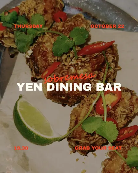 Sobremesa Special at Yên Dining Bar