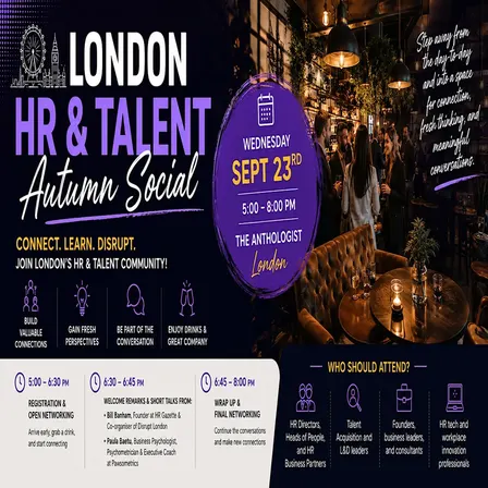 London HR & Talent Autumn Social