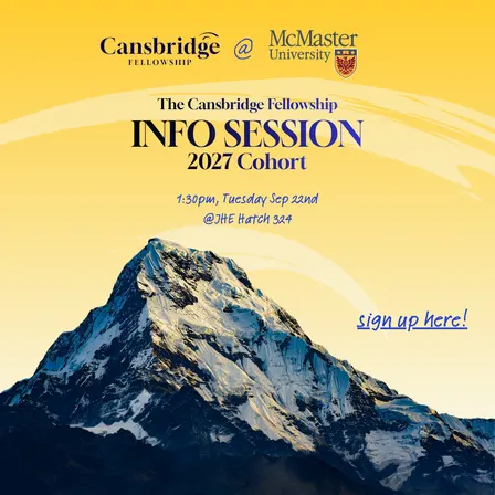 Cansbridge 2027 Info Session @McMaster