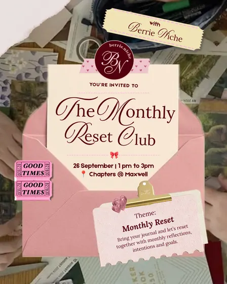 The Monthly Reset Club: A Guided Journaling & Reflection Session