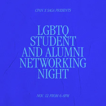 LGBTQ+ Student & Alumni Networking Night