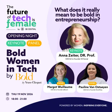 Bold Women in Tech – Opening Night of The Future of Tech is Female