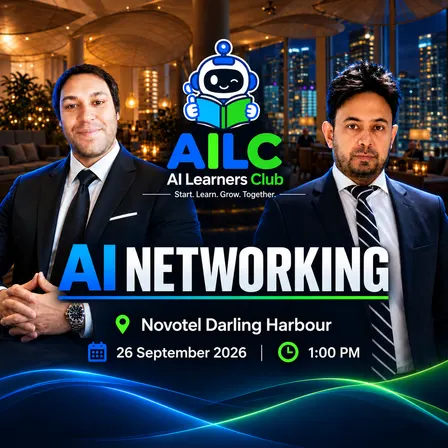 AI & Tech Community Mixer: Casual Networking (Novotel Darling Harbour)