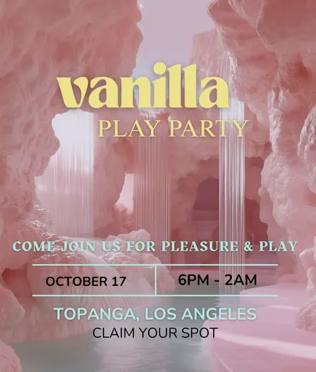 Vanilla Play Party - LA 🐅