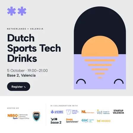 Dutch Sports Tech Drinks | Netherlands meets Valencia