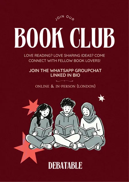 Debatable Book Club I: Black History Month Edition (In-Person)