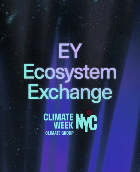 EY Ecosystem Exchange: Turning AI and Sustainability Innovation into Impact
