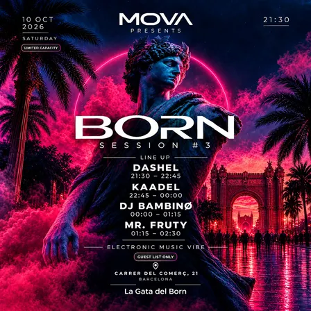 MOVA — BORN SESSION #3 | ELECTRONIC MUSIC BCN