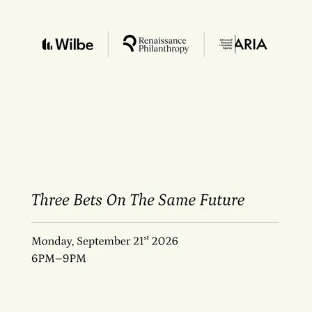 Three Bets on the Same Future