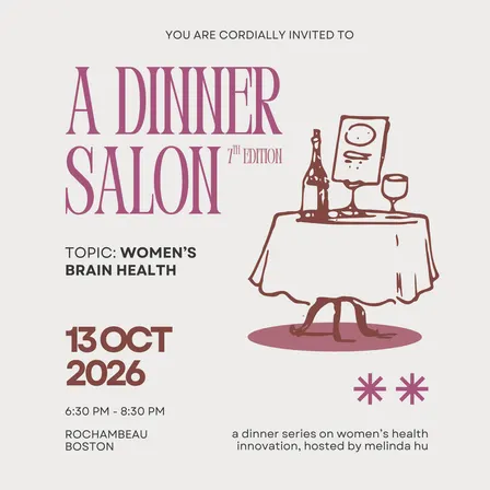 dinner salon #7: women's brain health