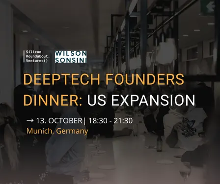 Deep Tech Founders Dinner: US Expansion
