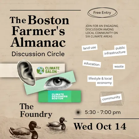 The Boston Farmer's Almanac Discussion Circle