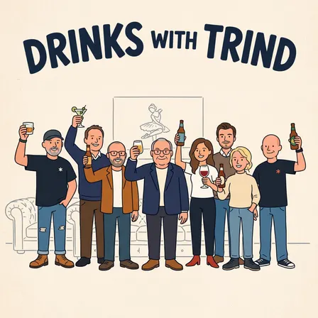 Drinks with Trind During Slush