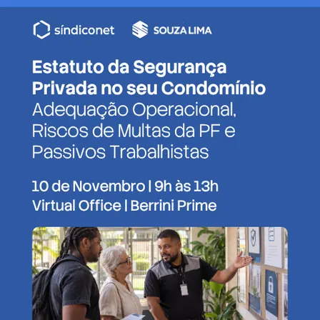 Café da Manhã com o SíndicoNet - Oferecimento Souza Lima