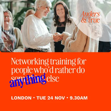 Networking Training: For People Who'd Rather Do Anything Else