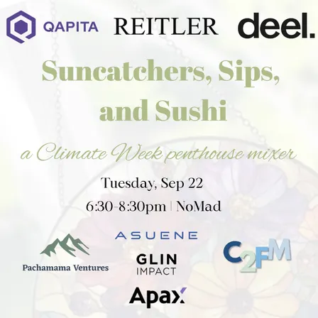 Suncatchers, Sips, and Sushi: A Penthouse Mixer for Investors, Founders, and Operators