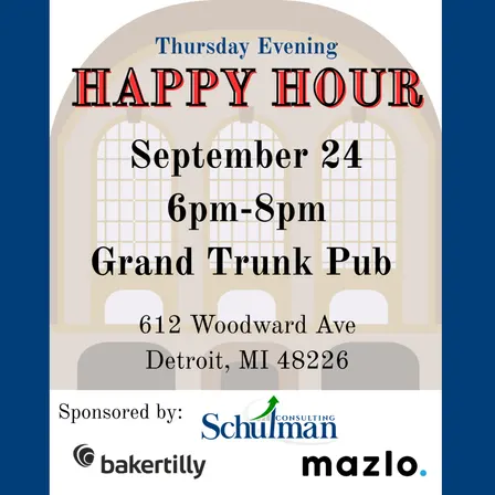Fiscal Sponsor Networking Happy Hour: Hosted by Schulman Consulting, Mazlo, and Baker Tilly