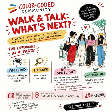WALK & TALK: WHAT'S NEXT?