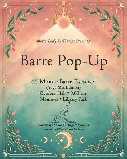 Barre Pop Up!