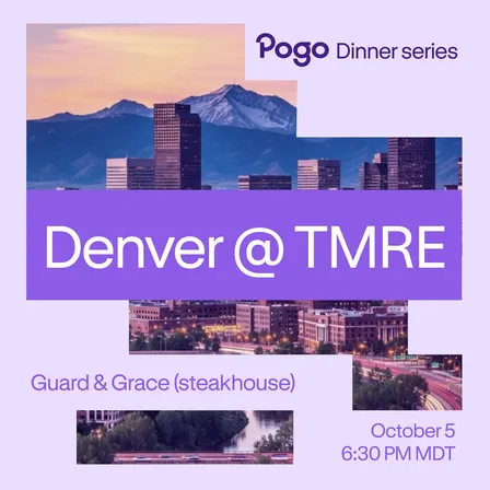 Pogo Dinner Series: Denver @ TMRE