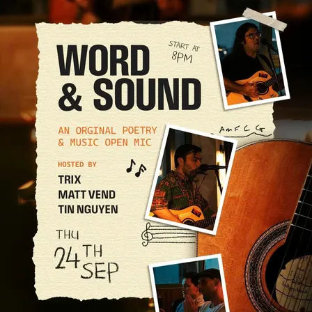 Word&Sound - Original Music & Spoken Word Open Mic