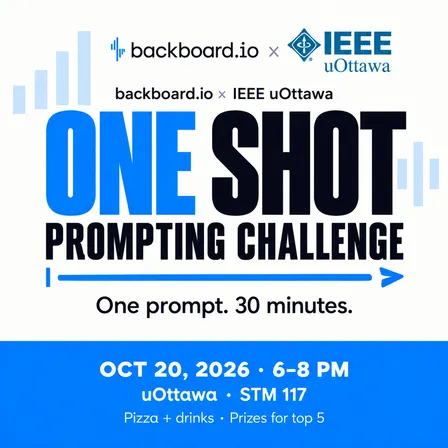 One Shot Prompting Challenge | backboard.io × IEEE uOttawa