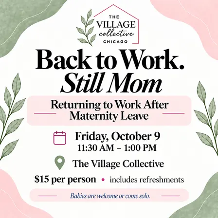 Back To Work Still Mom