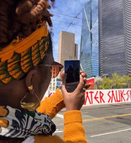 Walking Tour: Augmented Reality (AR) Future Arts Way: OTHER EARTH *Pioneer Square*