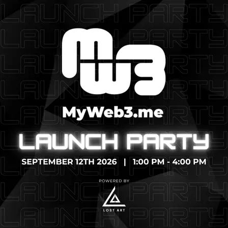 MyWeb3 - Launch Party