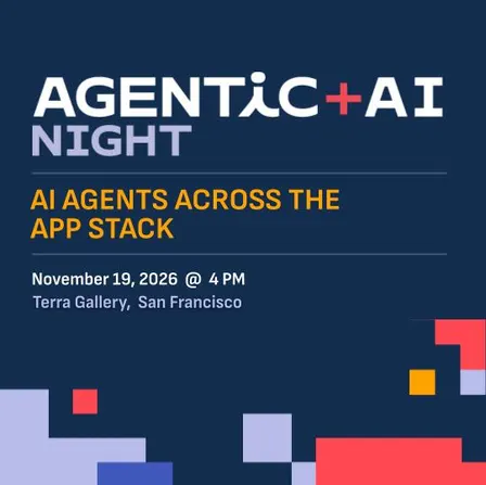 Agentic + AI Night: AI Agents Across the App Stack