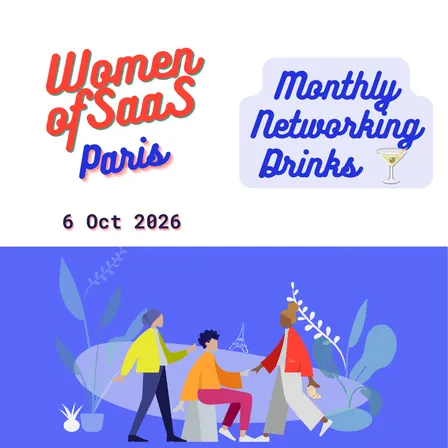 Women of SaaS Paris – Monthly Networking Drinks | 6 Oct