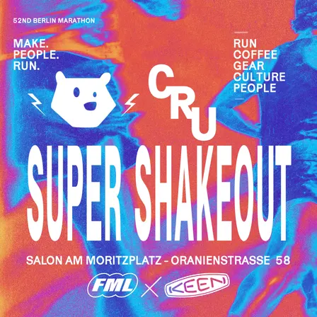 THE SUPER SHAKEOUT with BÄRLARI x CRU