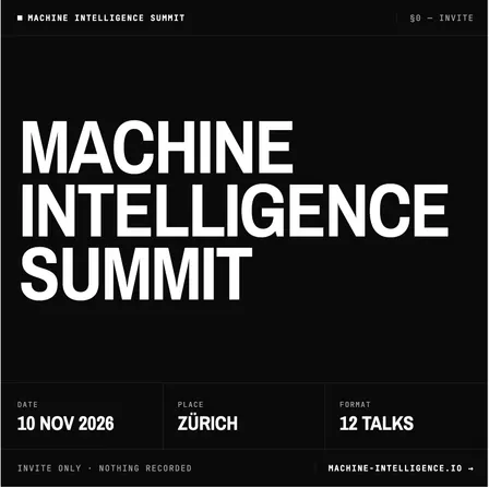 Machine Intelligence