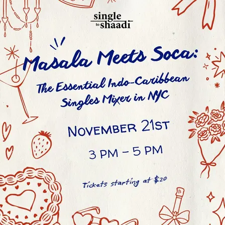 Masala Meets Soca: The Essential Indo-Caribbean Singles Mixer in NYC