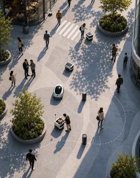 AI with Presence: The Choreography of Shared Space