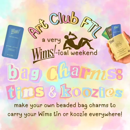 Bag Charms: Wims-ical Tins & Koozies