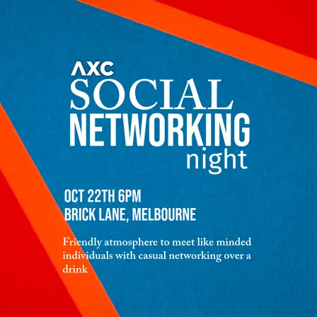 AXC Connect: Social Networking Night - MEL