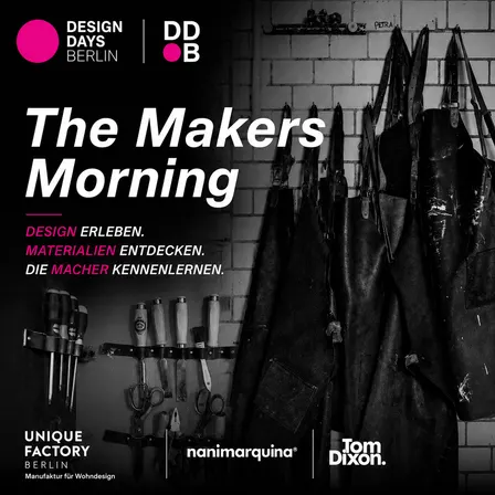 The Makers Morning: Experience design. Shape ideas.