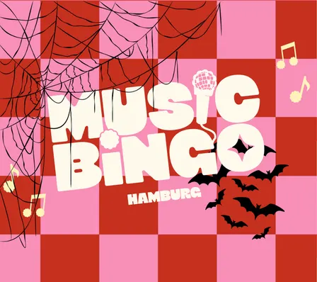 Music Bingo 🎵🎤🪩 Halloween edition 🎃🧛‍♀️