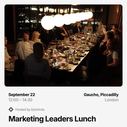 CMO Lunch Meet-up