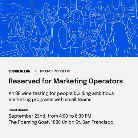 Reserved for Marketing Operators