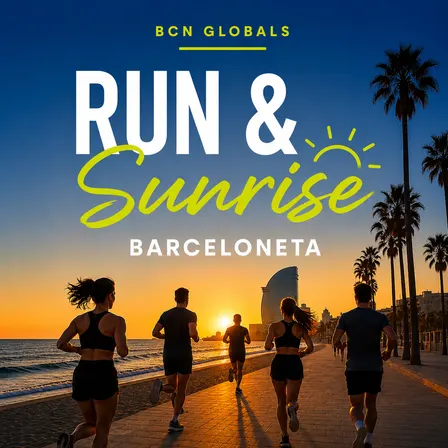 Run & Sunrise ✹ Barceloneta 5K/8K Early Morning Run + Swim