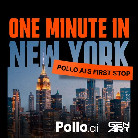 One Minute in New York Pollo AI × GenART NYU