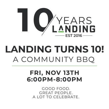 Landing Turns 10!