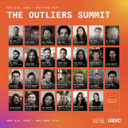 The Outliers Summit (Nov 5 & 6)