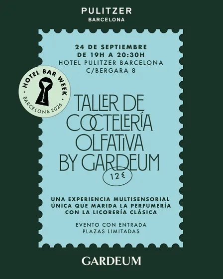 Taller de coctelería olfativa by Gardeum