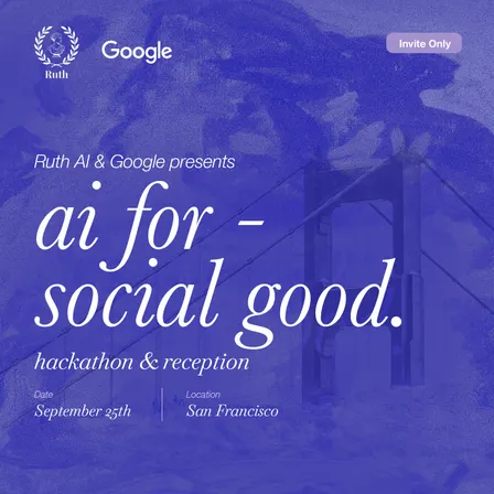 AI for Social Good: San Francisco Presentations & Reception